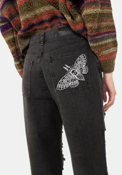 Mortmoth Destroyed Mom Jeans