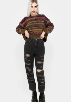 Mortmoth Destroyed Mom Jeans
