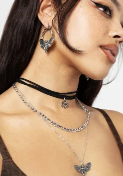 Mortmoth Hoop Earring