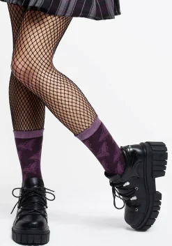 Mortmoth Jacquard Knit Socks
