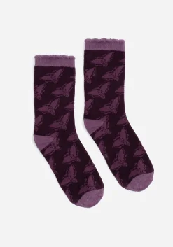 Mortmoth Jacquard Knit Socks