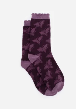 Mortmoth Jacquard Knit Socks