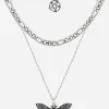 Mortmoth Layered Choker Necklace