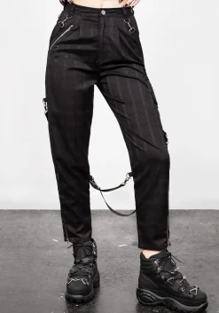 Mosh Strap Detail Trousers