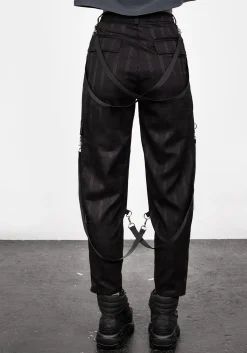 Mosh Strap Detail Trousers