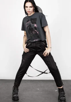 Mosh Strap Detail Trousers