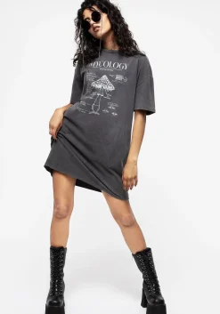 Mycology Graphic Print Tee Dress