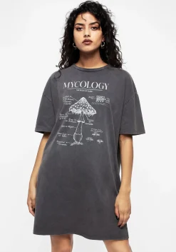 Mycology Graphic Print Tee Dress