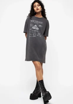 Mycology Graphic Print Tee Dress
