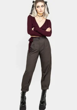 Mystic Embroidered Balloon Trousers