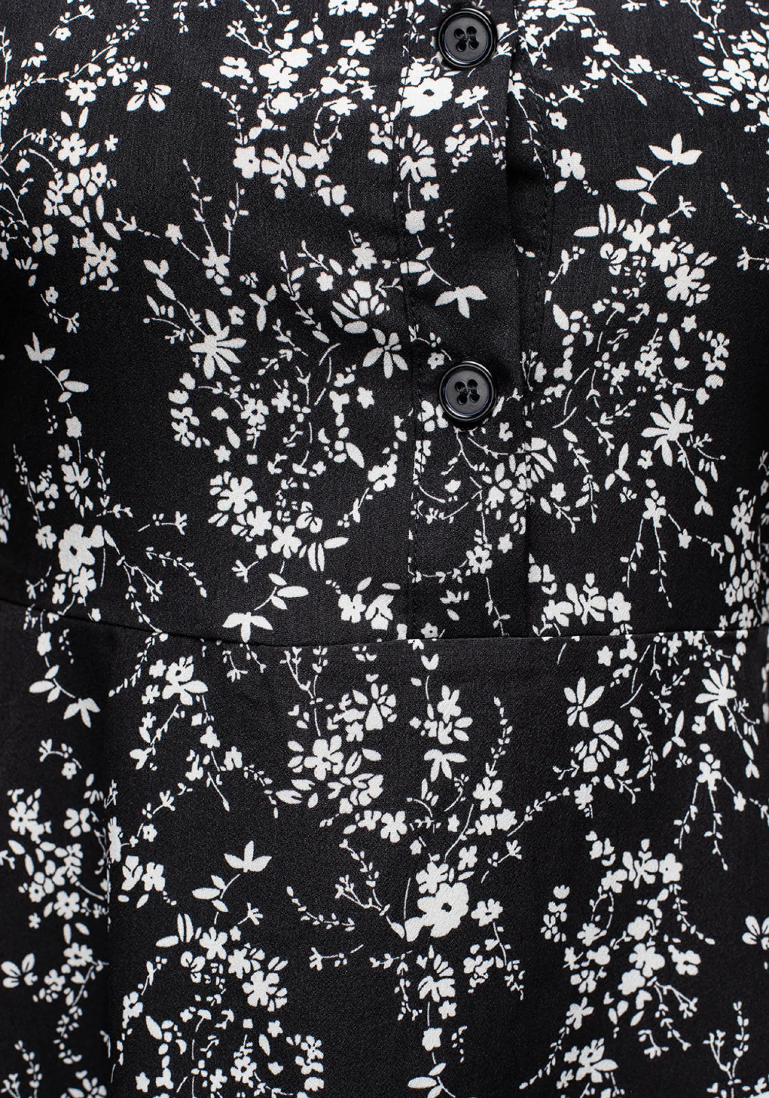 Naomi Floral Mini Shirt Dress