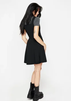 Nessa Lace Up Mini Dress