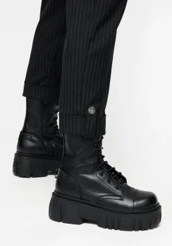 Nevermore Pinstripe Tailored Trousers
