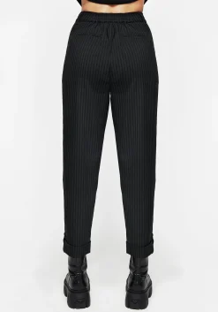 Nevermore Pinstripe Tailored Trousers