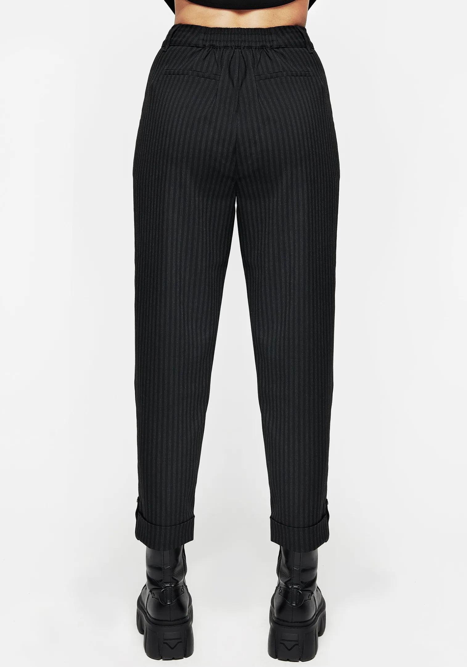 Nevermore Pinstripe Tailored Trousers