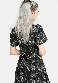 Nightbloom Button Up Midi Dress