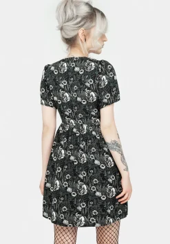 Nightbloom Collared Mini Dress