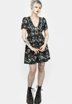 Nightbloom Collared Mini Dress