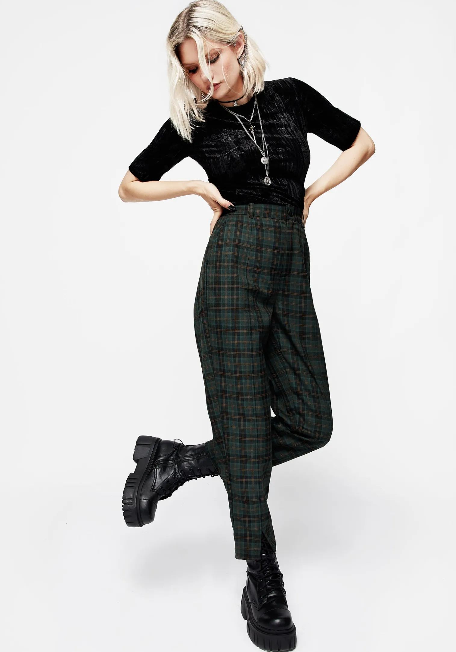 Nightingale Split Tapered Trousers