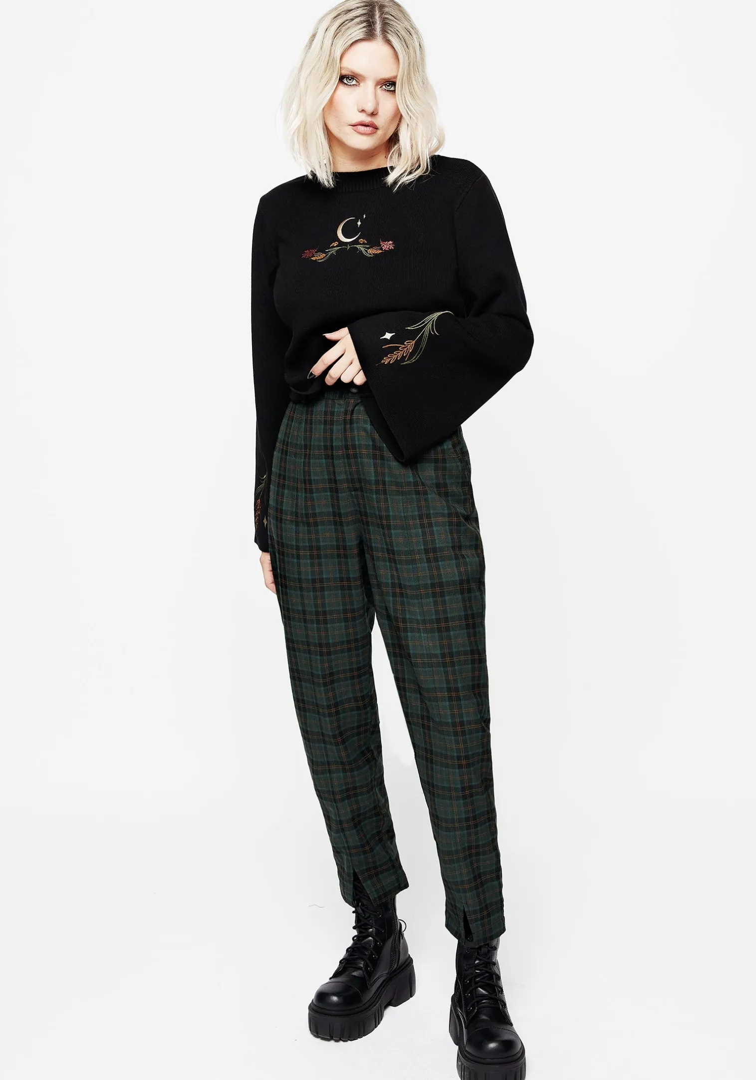 Nightingale Split Tapered Trousers