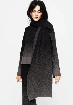 Nightjar Ombre Knit Hooded Scarf
