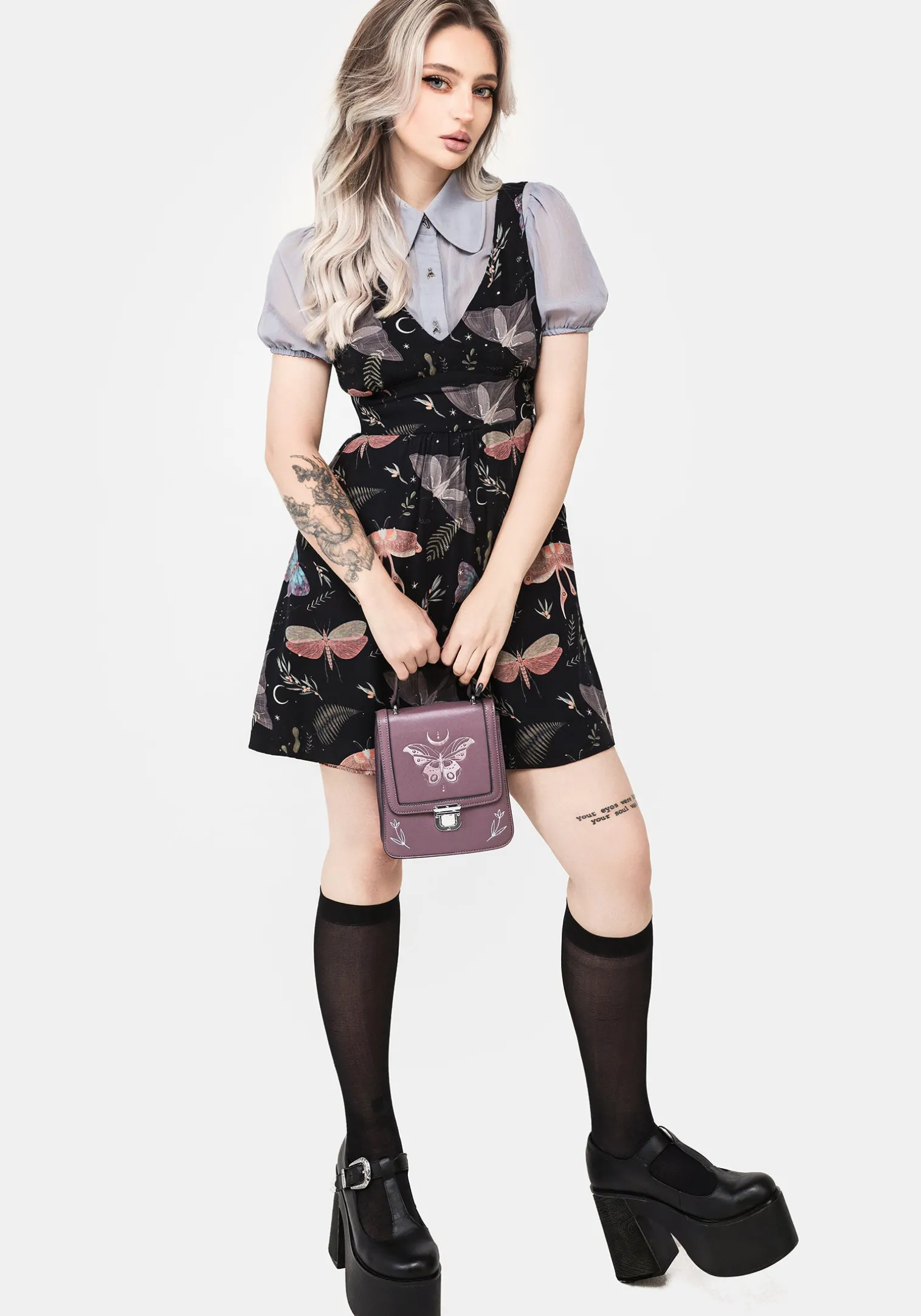 Nightmoth Corset Mini Dress