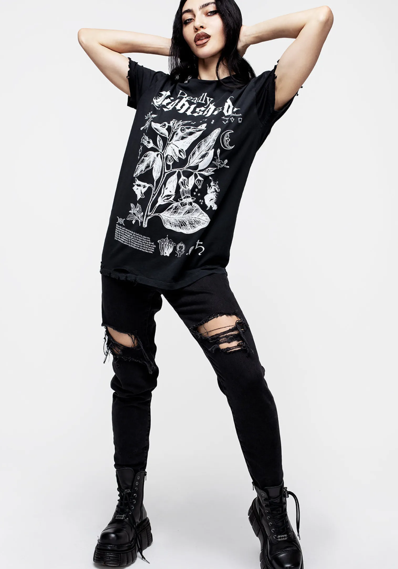 Nightshade Distressed T-shirt