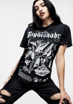 Nightshade Distressed T-shirt
