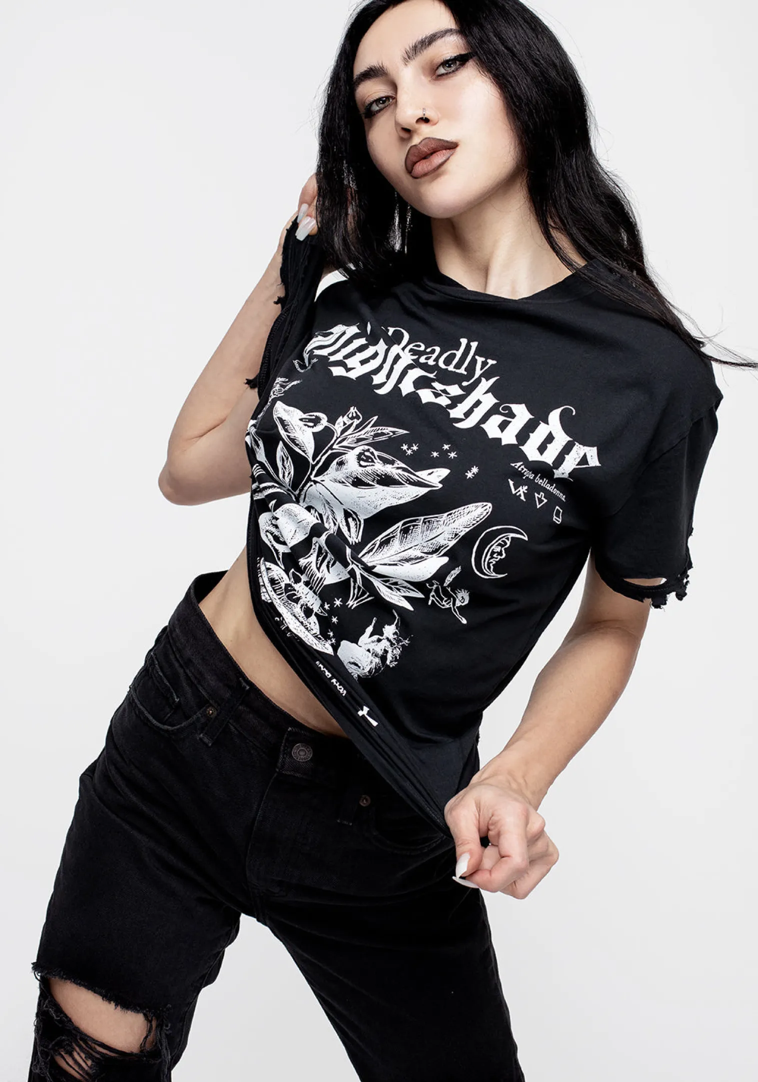 Nightshade Distressed T-shirt