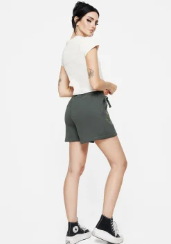 Nirah Cotton Embroidered Shorts