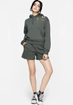 Nirah Cotton Embroidered Shorts