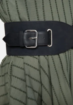 Nyx Faux Suede Leather Waist Belt