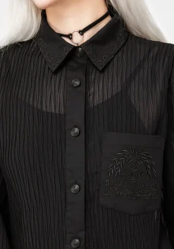 Obscura Mini Shirt Dress
