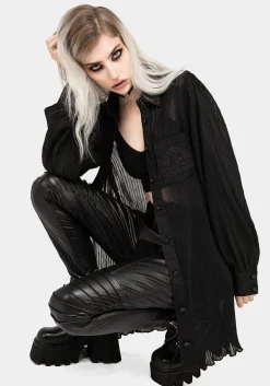 Obscura Mini Shirt Dress