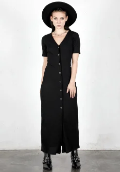 Obsidian Jersey Dress