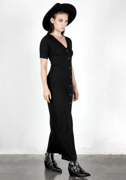 Obsidian Jersey Dress