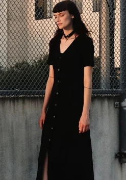 Obsidian Jersey Dress