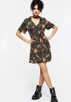 Ophelia Viscose Mini Dress