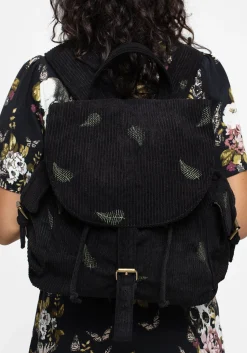 Osmunda Fern Embroidered Satchel Backpack