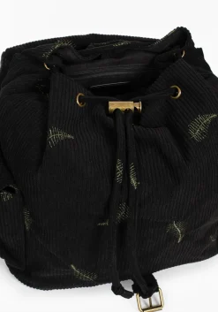 Osmunda Fern Embroidered Satchel Backpack