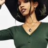 Osmunda Fern Embroidered Sun Hat