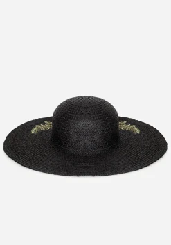 Osmunda Fern Embroidered Sun Hat