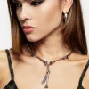 Osteomancy Raven Skull Necklace