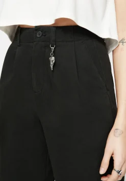 Osteomancy Washed Cotton Tapered Trousers