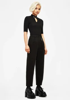Osteomancy Washed Cotton Tapered Trousers