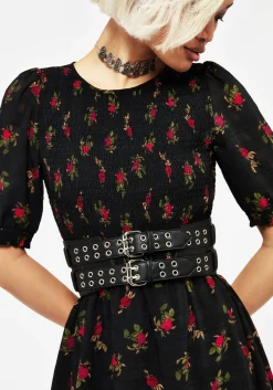 Paranoid Double Buckle Waist Belt