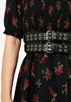 Paranoid Double Buckle Waist Belt