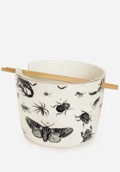 Parasite Bugs Print Ramen Bowl