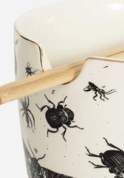 Parasite Bugs Print Ramen Bowl
