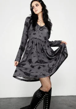 Parasite Smock Mini Dress